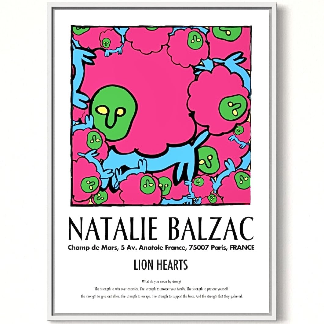 balzac ポスター Amazon.co.jp: ポスター A2額入り アートポスター NATALIE